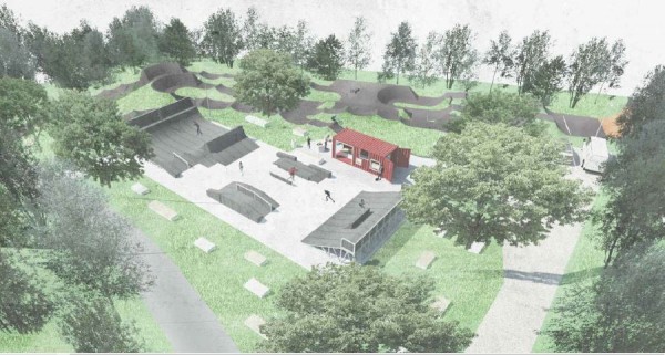 Skatepark ( Industriální park)