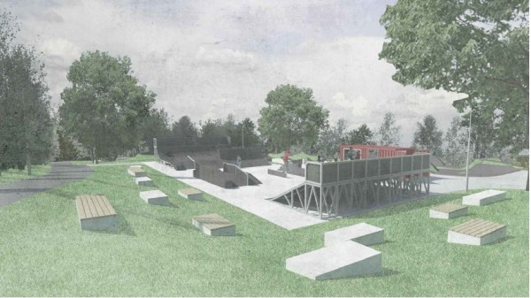 Skatepark ( Industriální park)