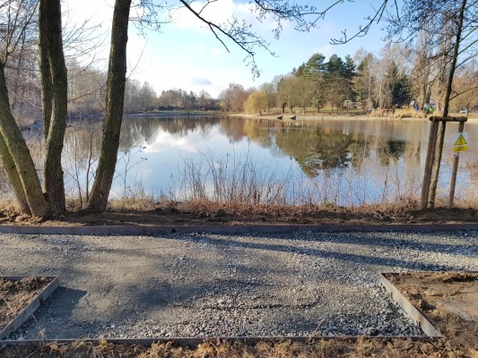 Úprava přístupových cest, parkoviště a okolí Marvánku