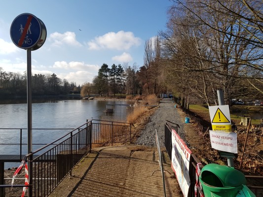 Úprava přístupových cest, parkoviště a okolí Marvánku