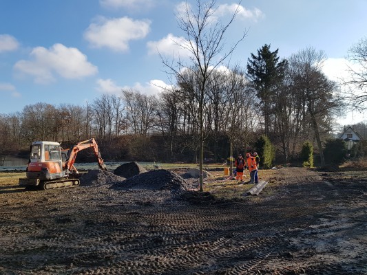 Úprava přístupových cest, parkoviště a okolí Marvánku