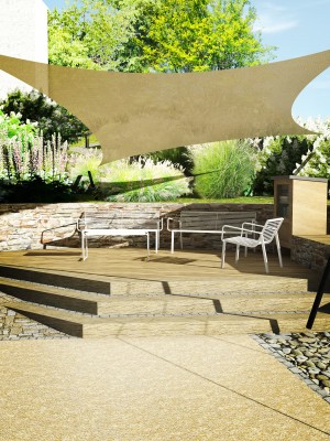 Přístup k Mlýnskému rybníku přes Teršípův dům