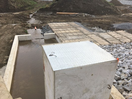 Odbahnění a oprava hráze rybníku Rozpakov