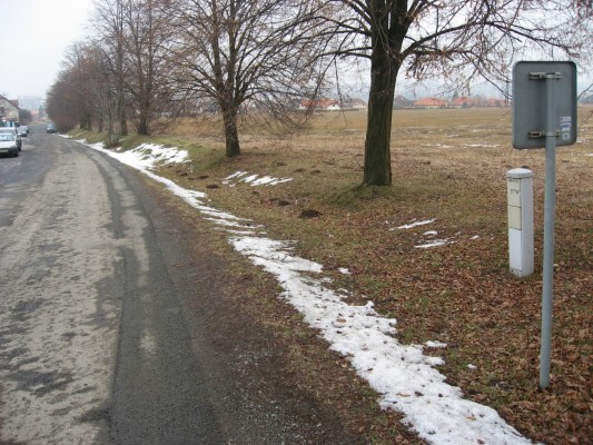 Rekonstrukce komunikace a výstavba nového chodníku ke hřbitovu